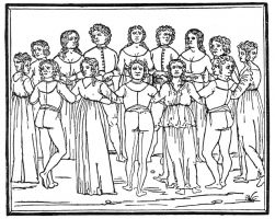 Танец в романе Ф. Колонны Любовное борение во сне Полифила (1499)