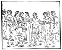 Хороводные игры в романе Ф. Колонны Любовное борение во сне Полифила (1499)