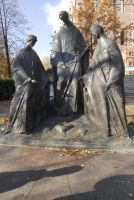 Ярославль. Скульптурное изображение Троицы на Стрелке