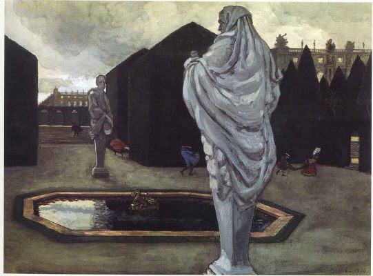 А. Бенуа. Фантазия на Версальскую тему. 1906