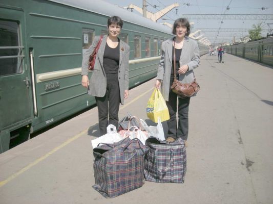 Флоксы для чеховского сада приехали из Петербурга в Москву