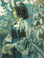 В. Борисов-Мусатов. Портрет дамы. 1902