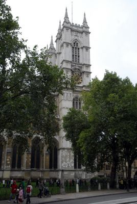 Лондон. Башни Вестминстерского аббатства