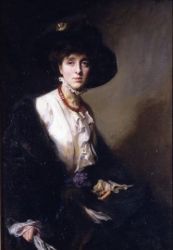 Ф. де Ласло. Портрет Виты Сэквил-Вест. 1913