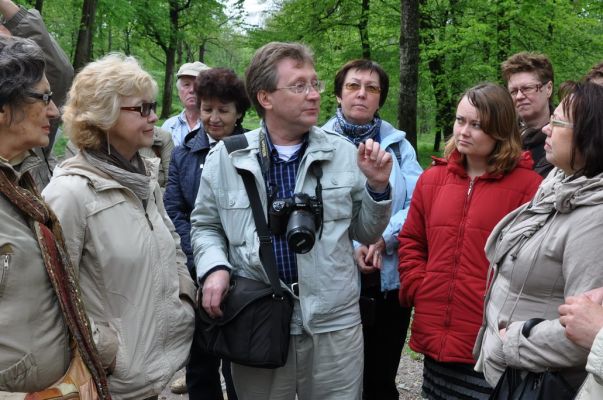 Борис Соколов и Клуб Сады и время. Качановка, 2 мая 2011 г.